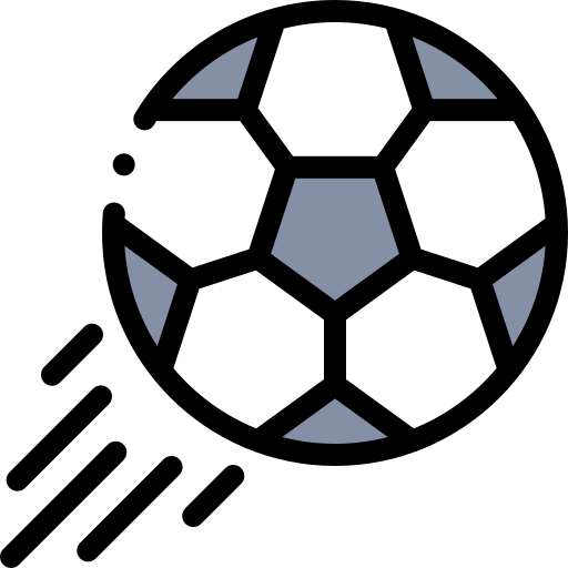 futebol Detailed Rounded Lineal color Ícone