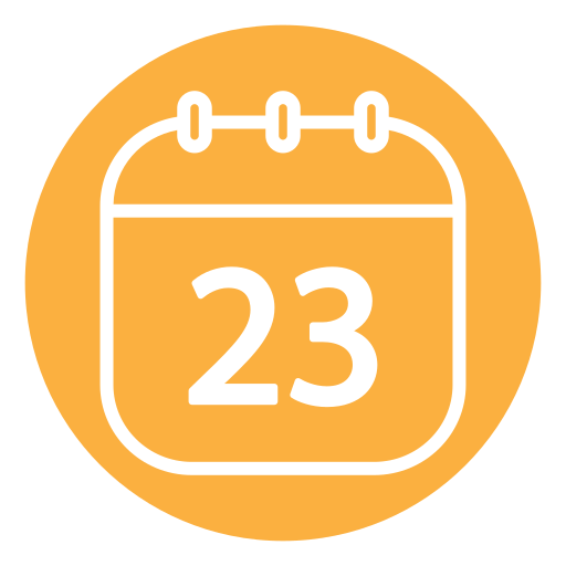 Calendar date Generic Flat icon