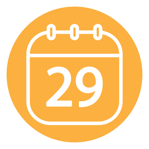 data kalendarza Generic Flat ikona
