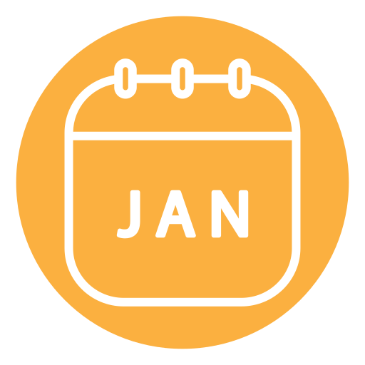 januar Generic Flat icon