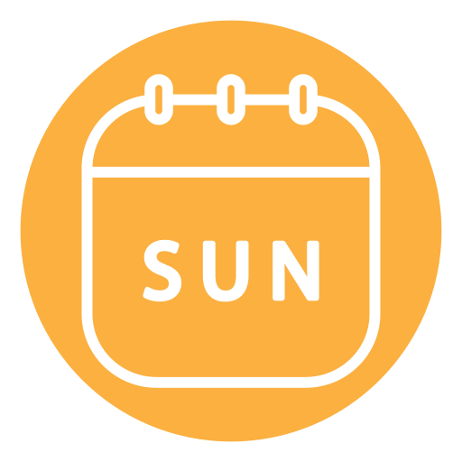 日曜日 Generic Flat icon