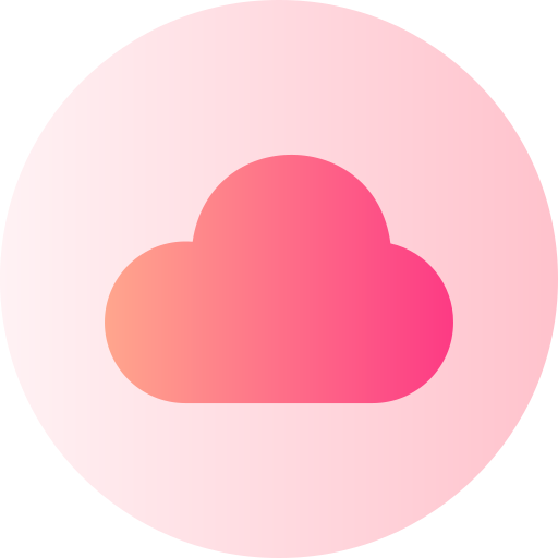 Cloud storage Generic Flat Gradient icon
