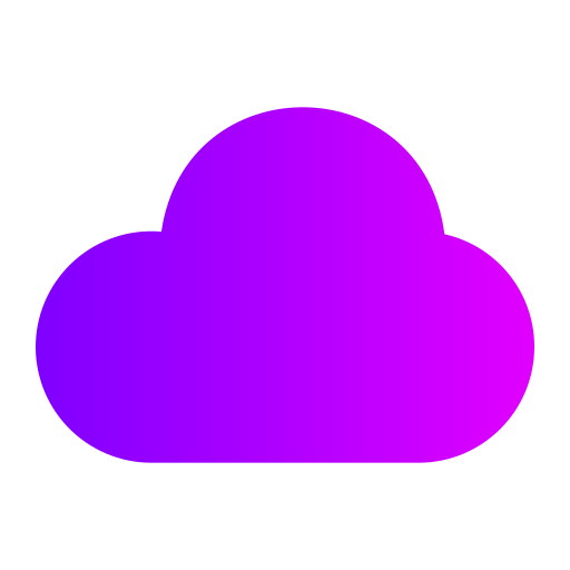 archiviazione cloud Generic Flat Gradient icona