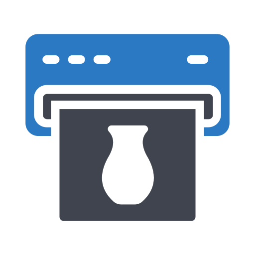 印刷する Generic Blue icon