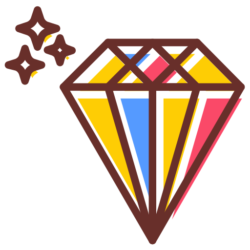 icona di diamante Generic Color Omission icona