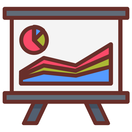 stat Generic Outline Color Icône