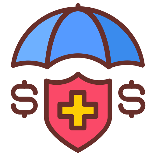 保険 Generic Outline Color icon