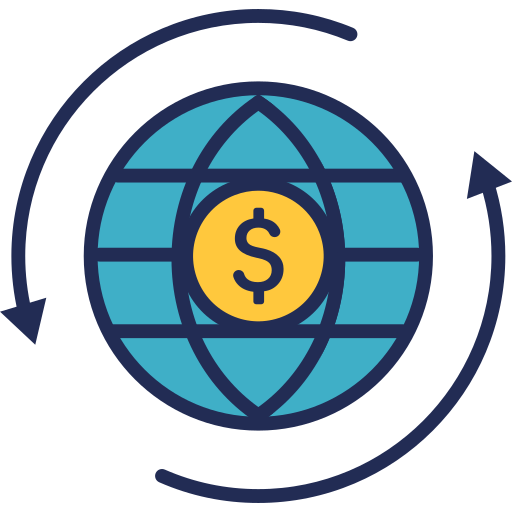 Global economy Generic Outline Color icon