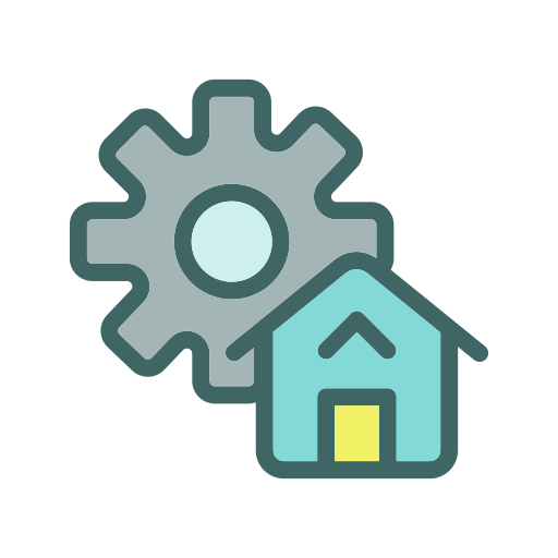 Settings gear icon Generic Outline Color icon