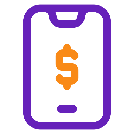 les services bancaires mobiles Generic Outline Color Icône
