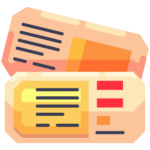 Ticket Generic Flat icon