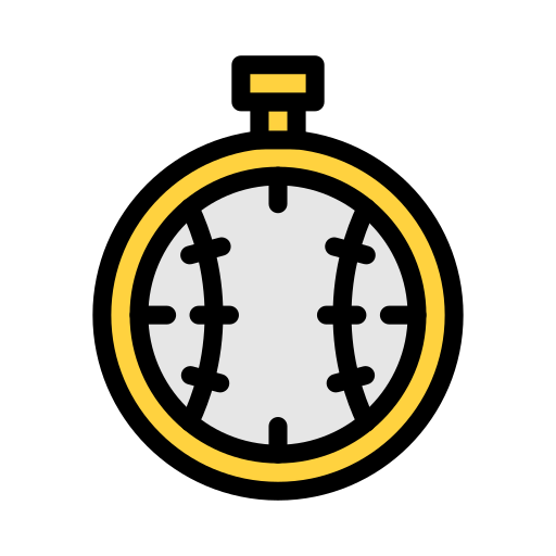 Stopwatch Vector Stall Lineal Color icon