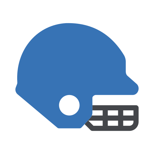 capacete Generic Blue Ícone