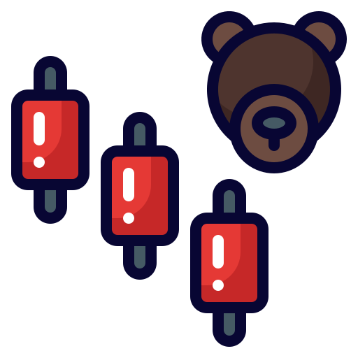 mercato dell'orso Generic Outline Color icona