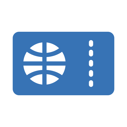ticket Generic Blue icoon