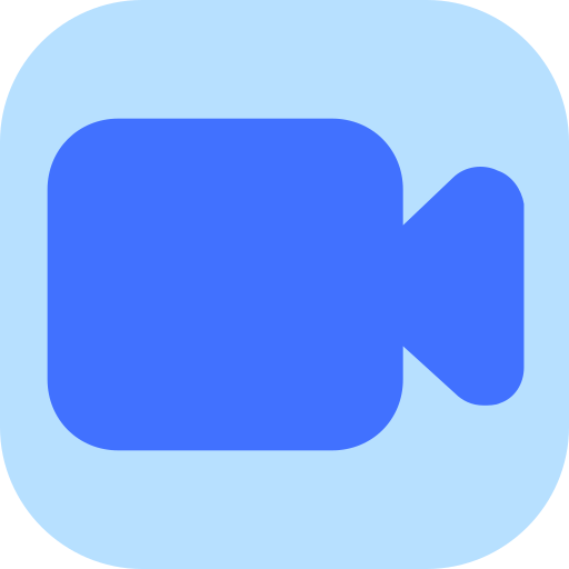 video Generic Blue icona