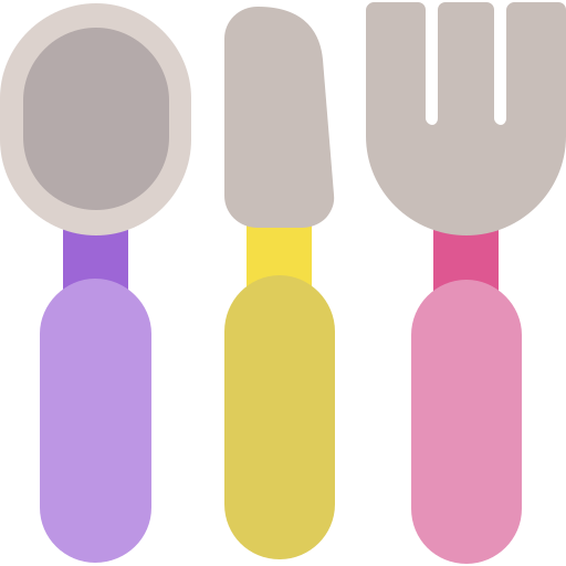 Baby cutlery Generic Flat icon