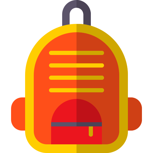 Backpack Generic Flat icon