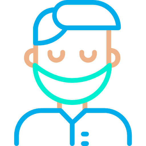 cirujano Kiranshastry Lineal Blue icono