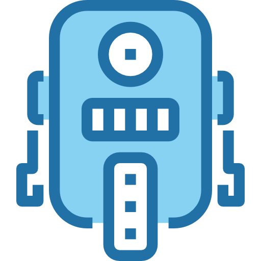 roboter Accurate Blue icon