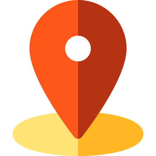 lokalizacja Basic Rounded Flat ikona