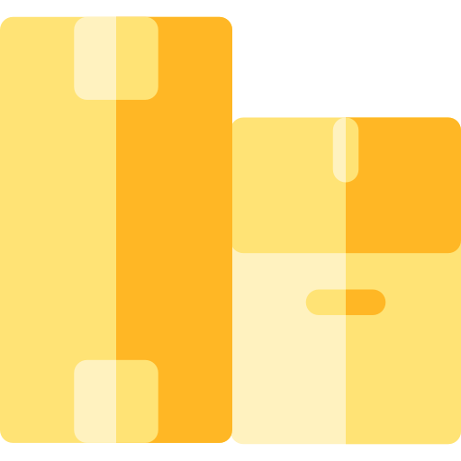 ボックス Basic Rounded Flat icon