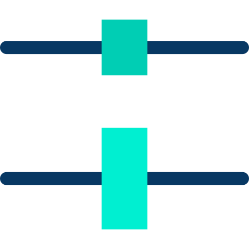중앙 정렬 Kiranshastry Flat icon