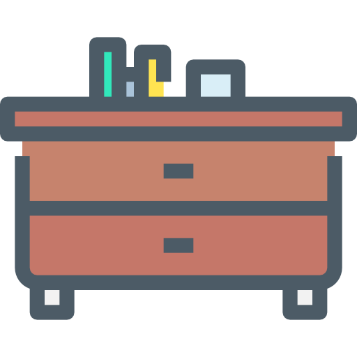 Drawer Accurate Lineal Color icon