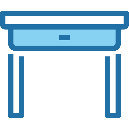Table Accurate Blue icon