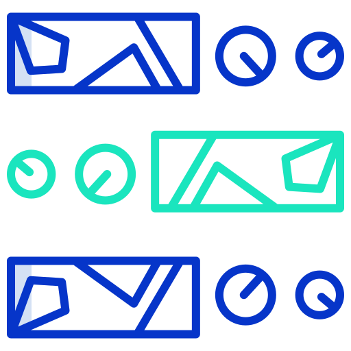 diseño de forma Generic color outline icono
