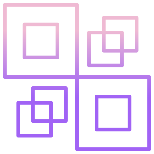 形状設計 Generic gradient outline icon