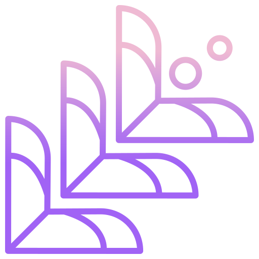 vorm ontwerp Generic gradient outline icoon
