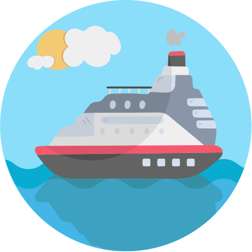 kreuzfahrtschiff Generic Flat icon