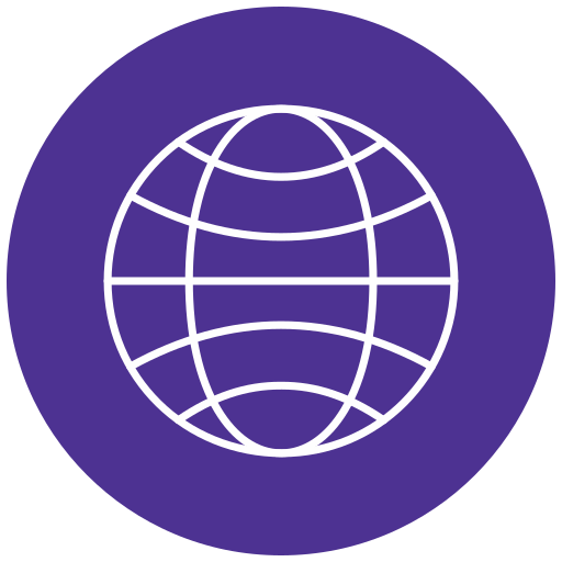wereldbol Generic Flat icoon