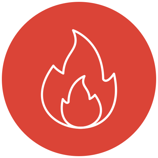 fiamma di fuoco Generic Flat icona