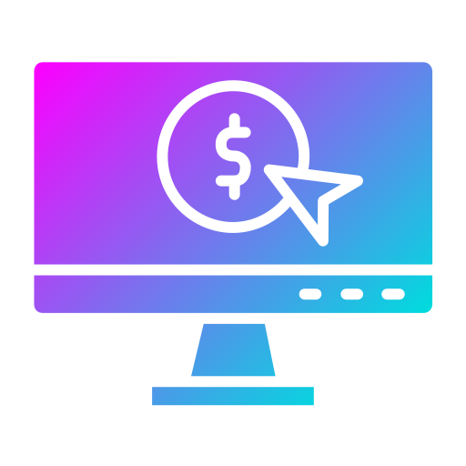 Pay per click Generic Flat Gradient icon