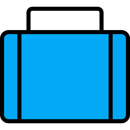 Briefcase Generic Outline Color icon