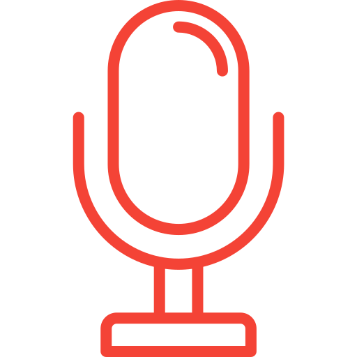 Mic Generic Simple Colors icon