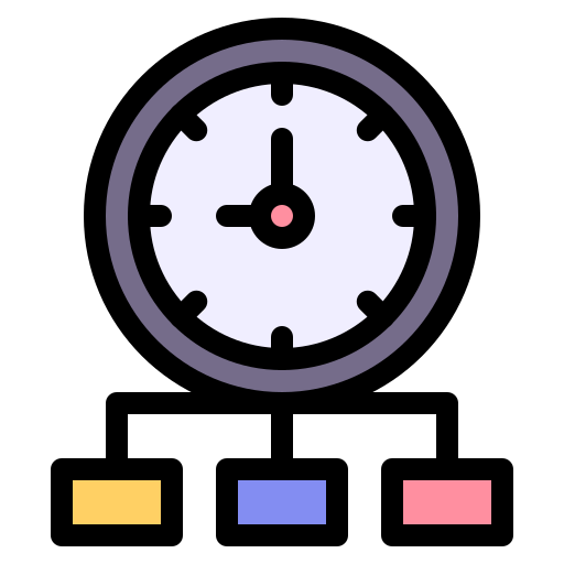 management Generic Outline Color icon