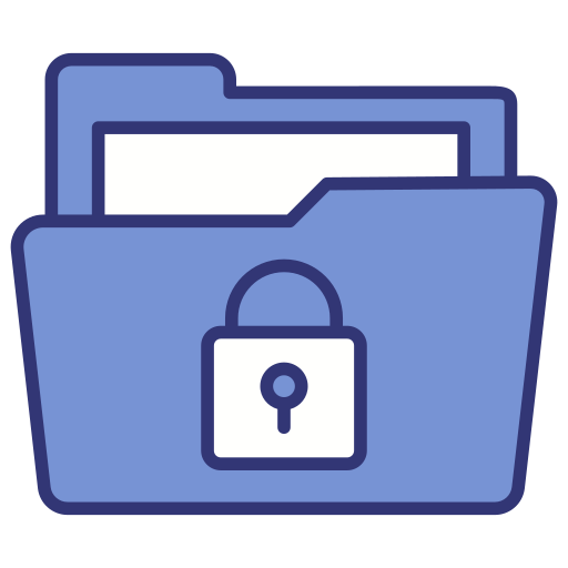 Folder Generic Blue icon