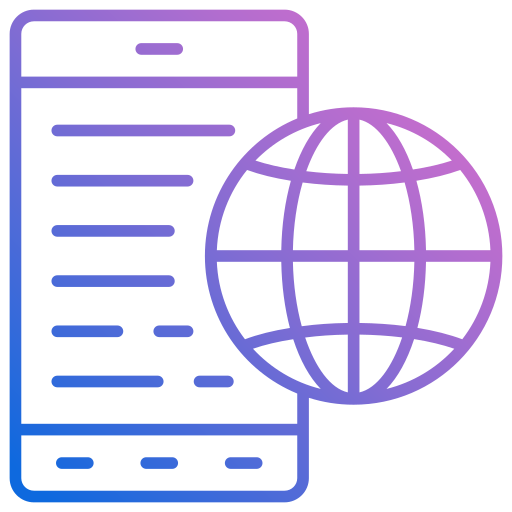 global Generic Gradient Icône