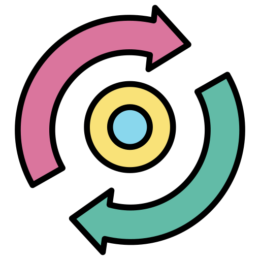 Conversion Generic Outline Color icon