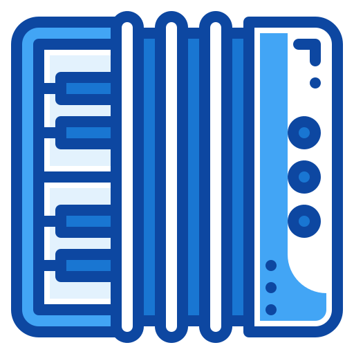 아코디언 Generic Blue icon