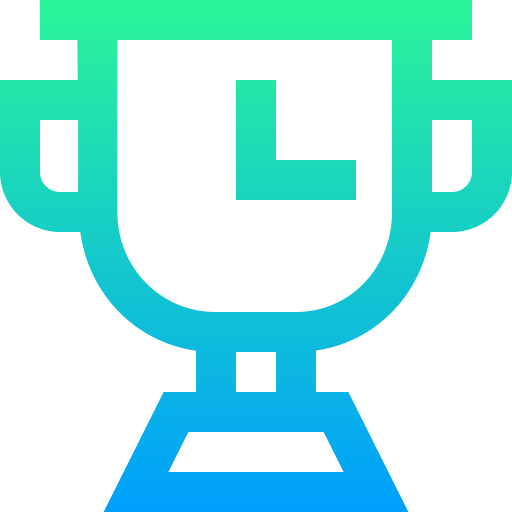 Trophy Super Basic Straight Gradient icon