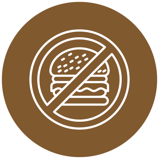 kein fast food Generic Flat icon