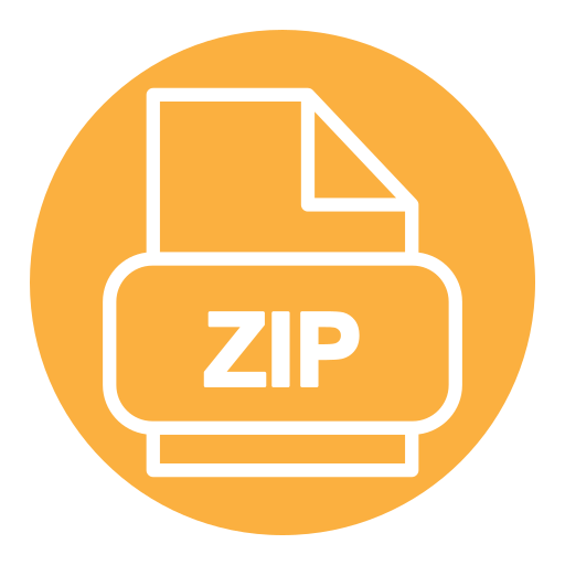 Zip Generic Flat icon