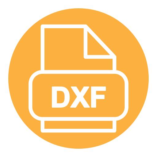 dxf Generic Flat icon