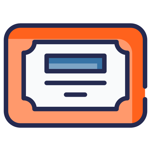 diploma Generic Outline Color icono