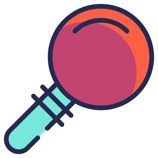 Magnification Generic Outline Color icon