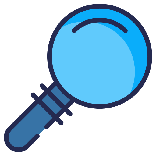 Magnification Generic Outline Color icon